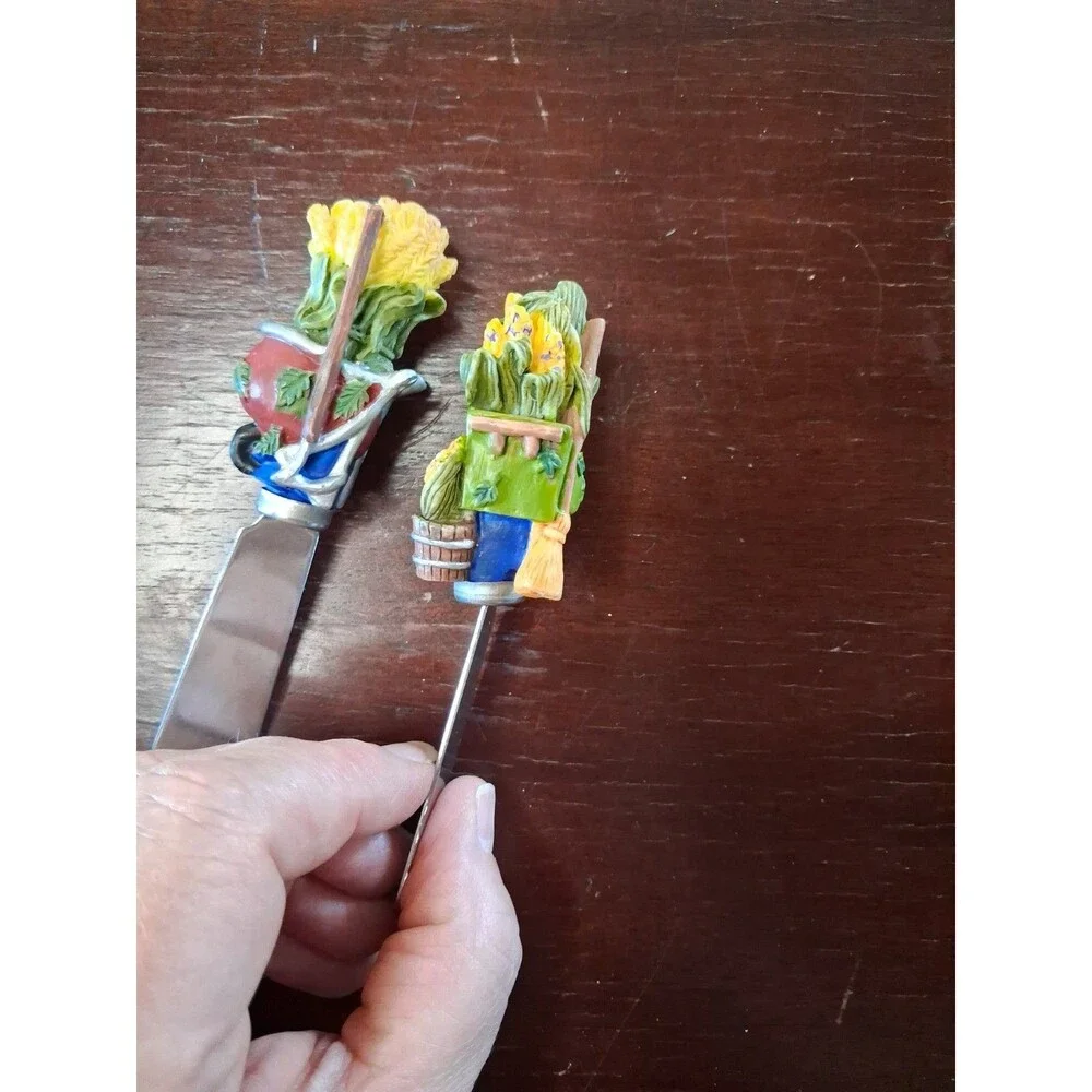Set Of 4 Halloween/Fall Butter/Cheese Spreaders